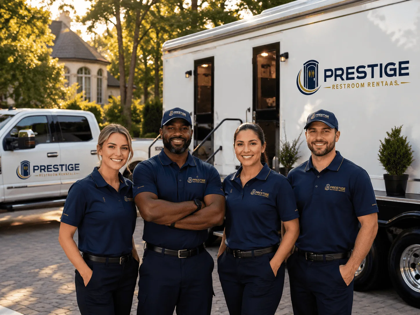 Trusted Luxury Portable Restrooms company in Celestine, IN